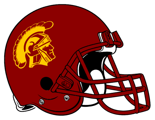 Southern California Trojans 1988-2001 Helmet Logo DIY iron on transfer (heat transfer)